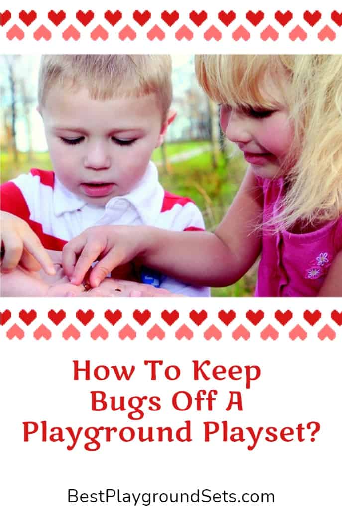 Keep Bugs Off Playground Sets