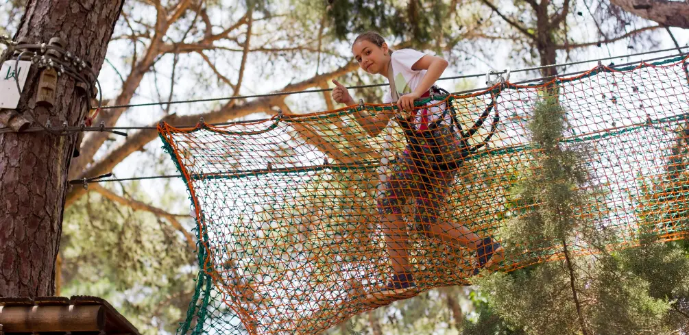 Hang A Climbing Cargo Net