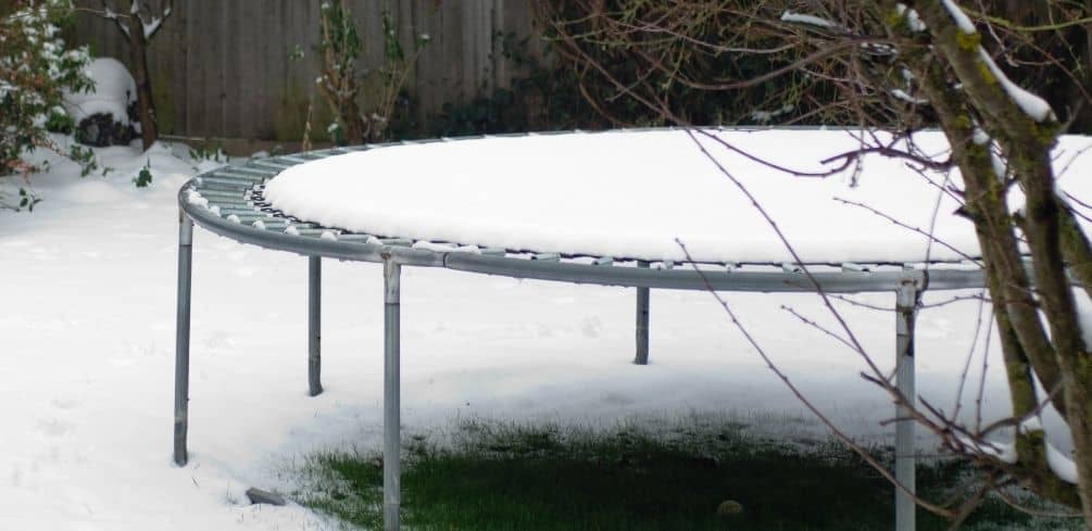 How to Store a Trampoline for the Winter