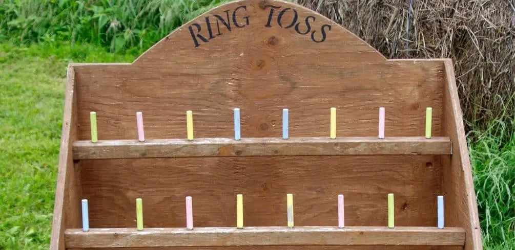 DIY Ring Toss Carnival Game