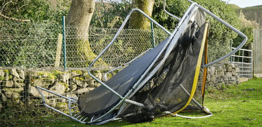 The Best Way to Disassemble a Trampoline