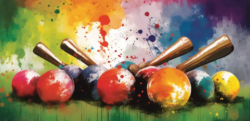 Add a Splash of Color: Can You Paint Croquet Balls?