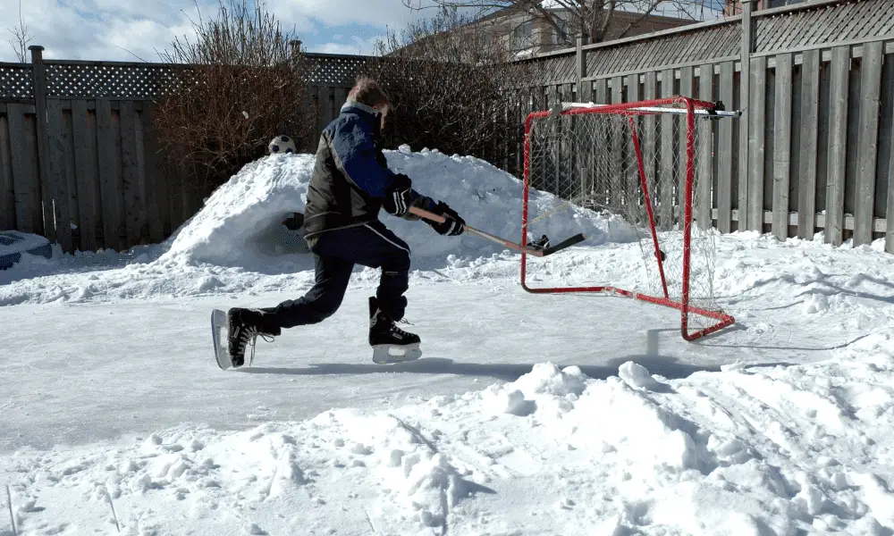 Effects of a Backyard Ice Rink on Your Lawn