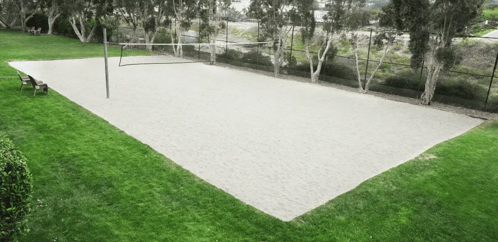 Backyard Volleyball Court