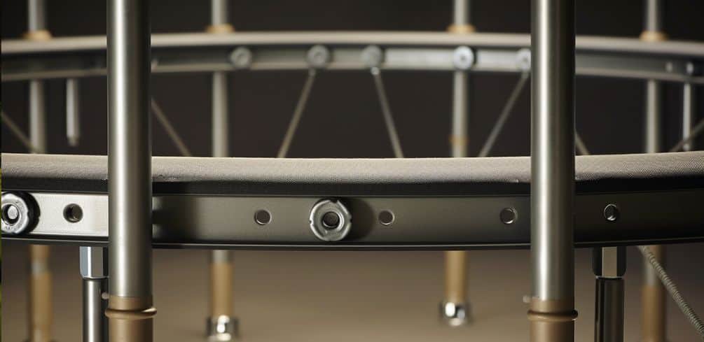 The Metal Frame: Foundation and Support Of a Trampoline