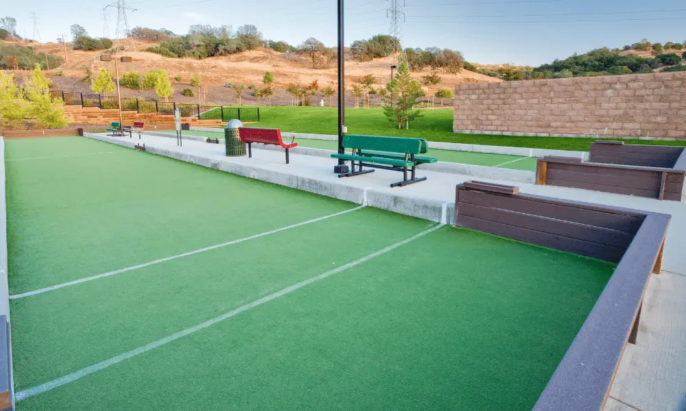 Designing The Bocce Ball Court Layout