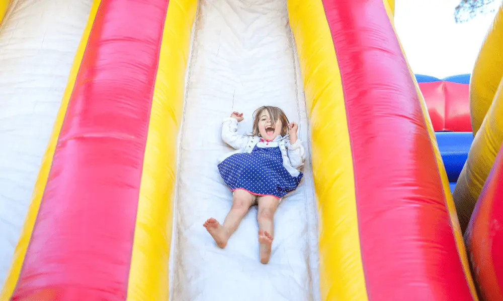 Can Bounce Houses Be used In The Snow