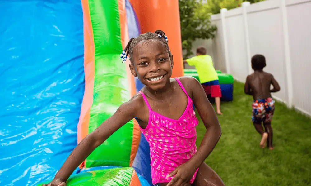 Can Kids Use a Wet Bounce House