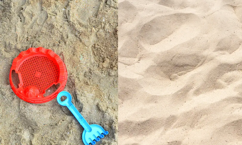 Differences Between Play Sand and Beach Sand