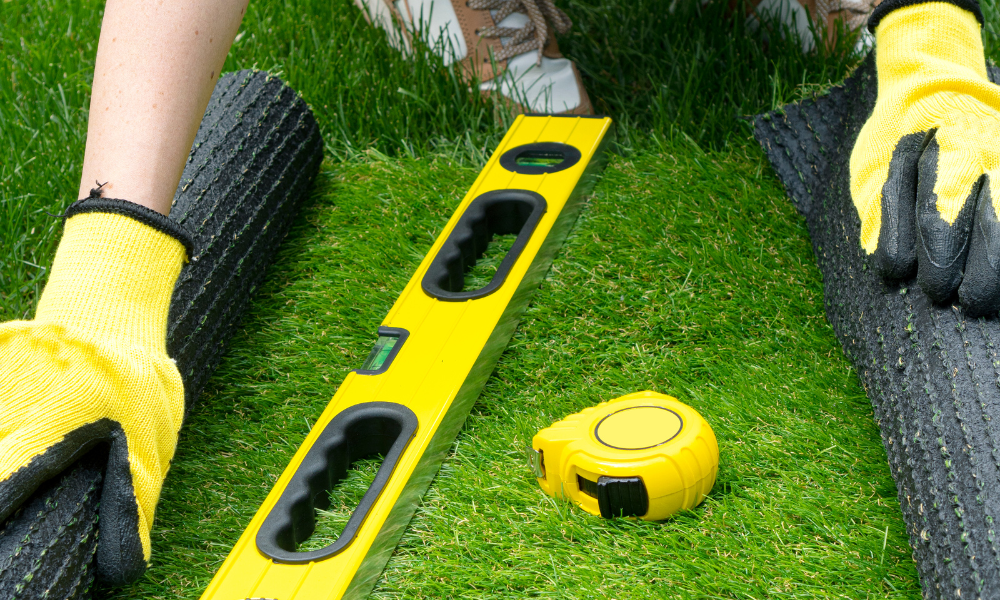 Measuring and Marking Your Lawn Area