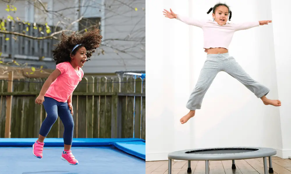 Rectangular Vs. Round Trampoline Models