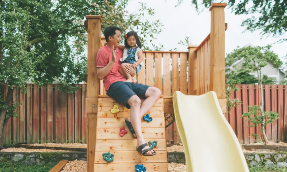 Setting up a DIY Backyard Slide