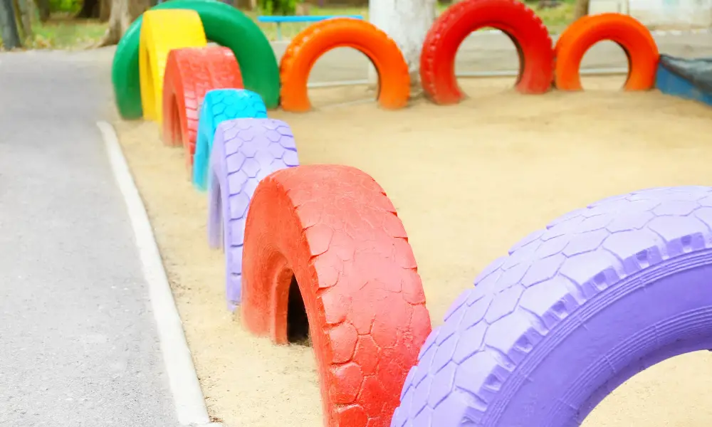 Why are Tires Used on Playgrounds?