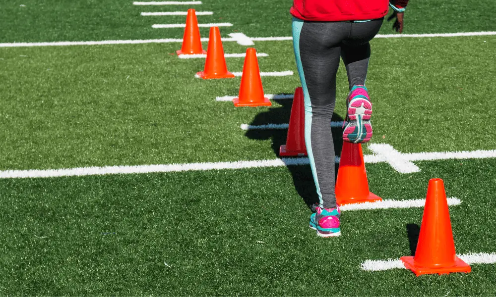 Enhancing Agility with Cone Zig Zags