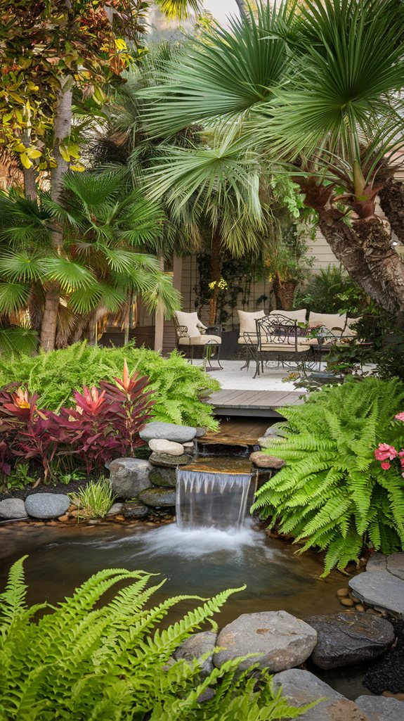 adding tranquil water elements
