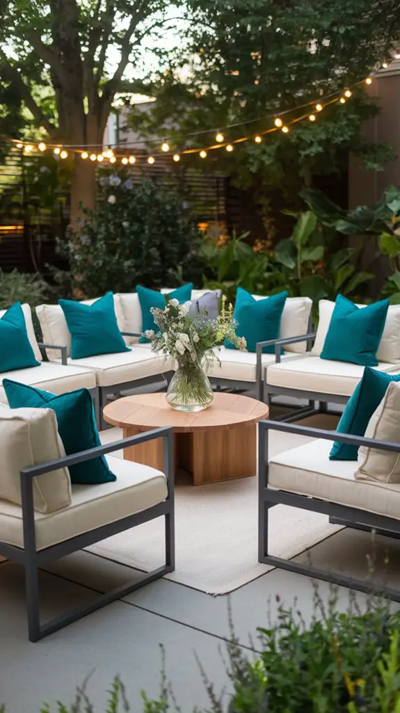 chic outdoor seating solutions