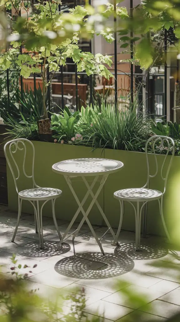 cozy outdoor dining furniture