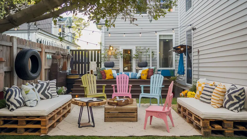 creative outdoor seating solutions