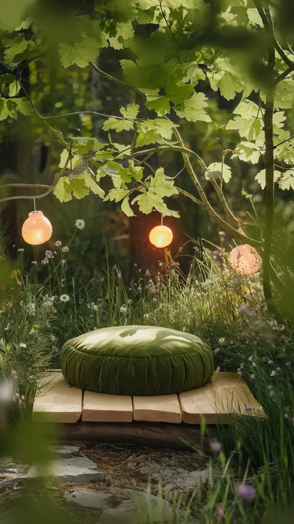 enchanting woodland lantern glow