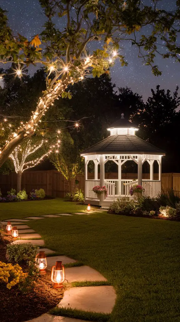 enhancing outdoor ambiance lighting