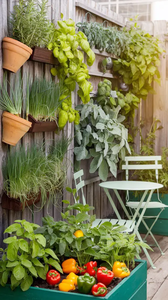 growing food in gardens