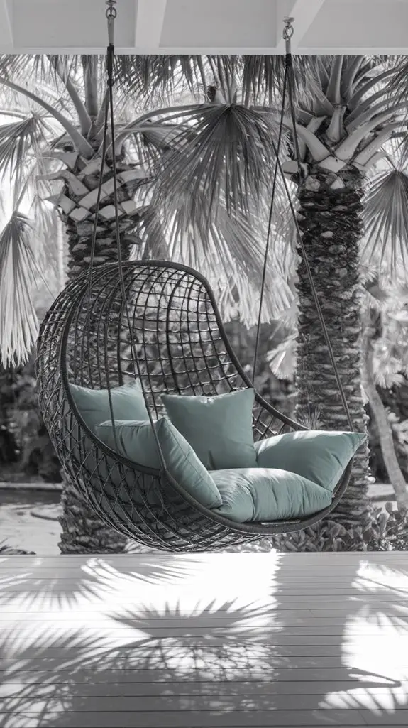relaxing outdoor seating options