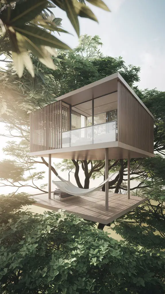 simple outdoor tree dwelling