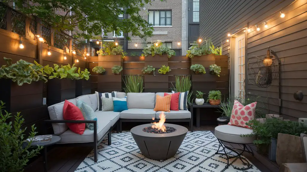 smart seating for small yards