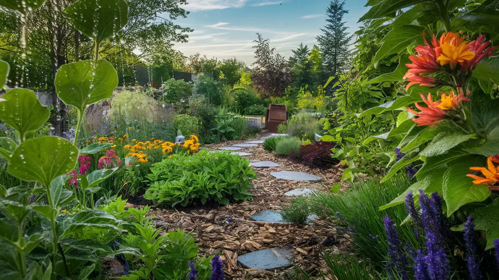 sustainable garden design techniques