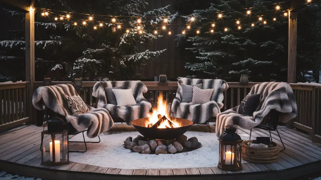 warm and inviting outdoor spaces