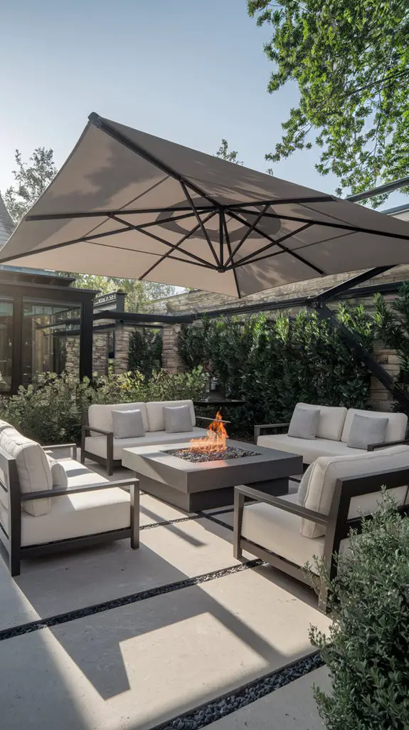 adjustable shade for gatherings