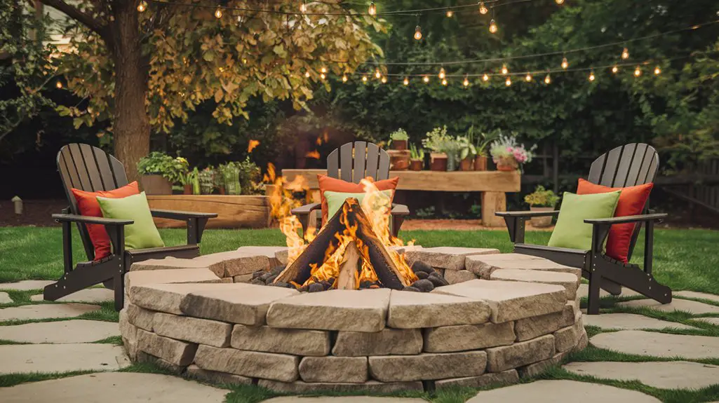 affordable backyard fire pits