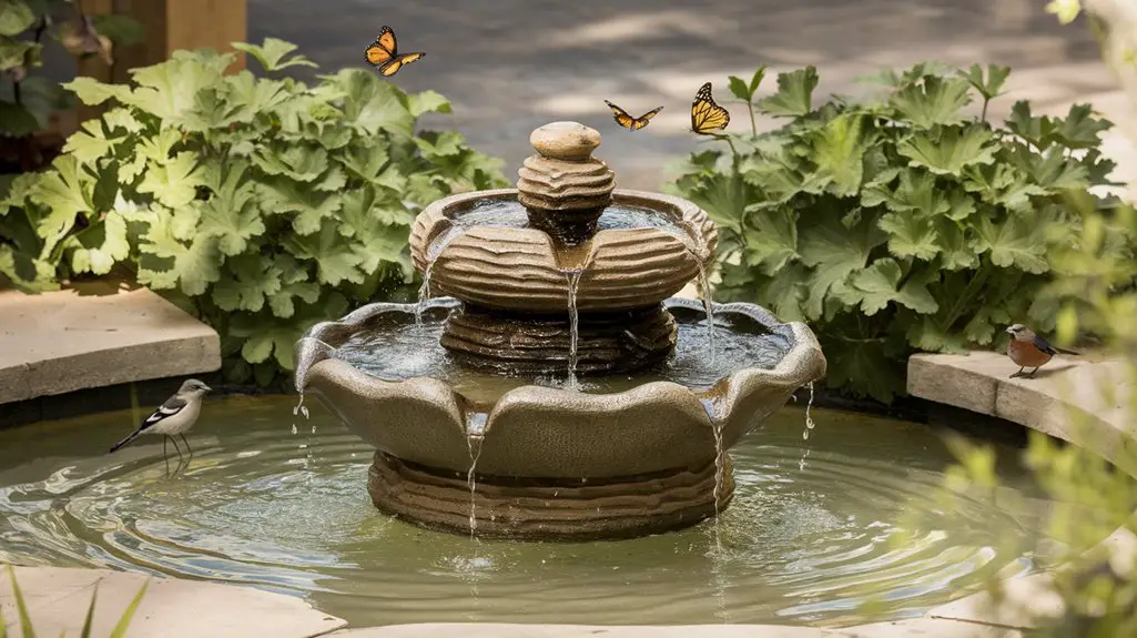 affordable backyard water features