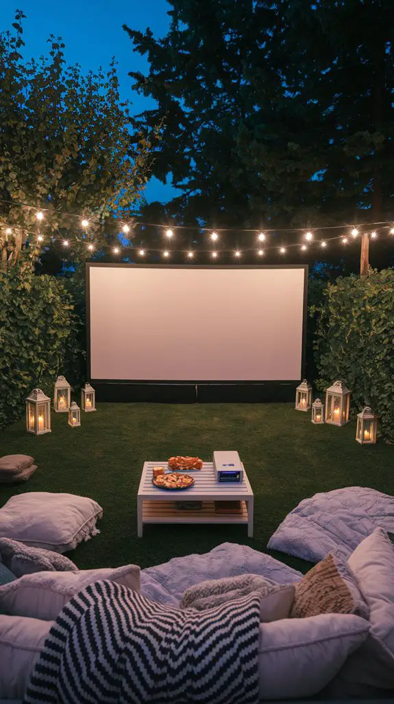 backyard movie night essentials