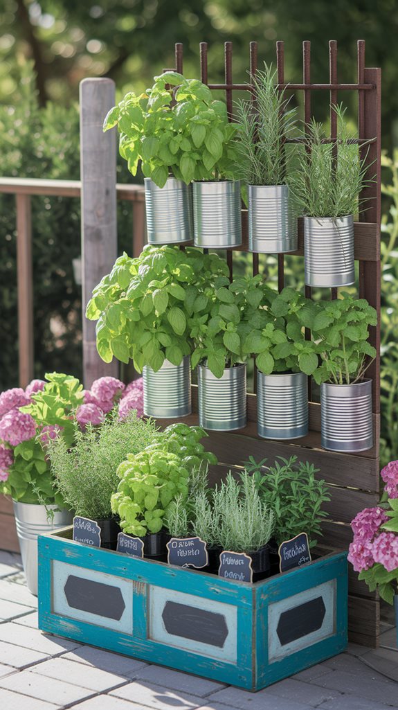 budget friendly herb planters