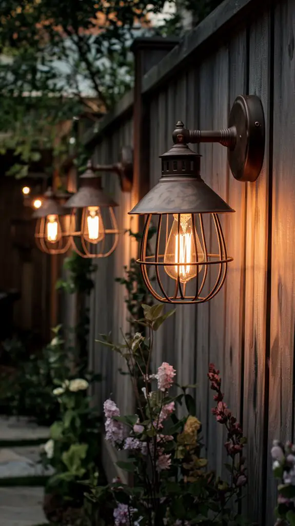 charming rustic wall lighting