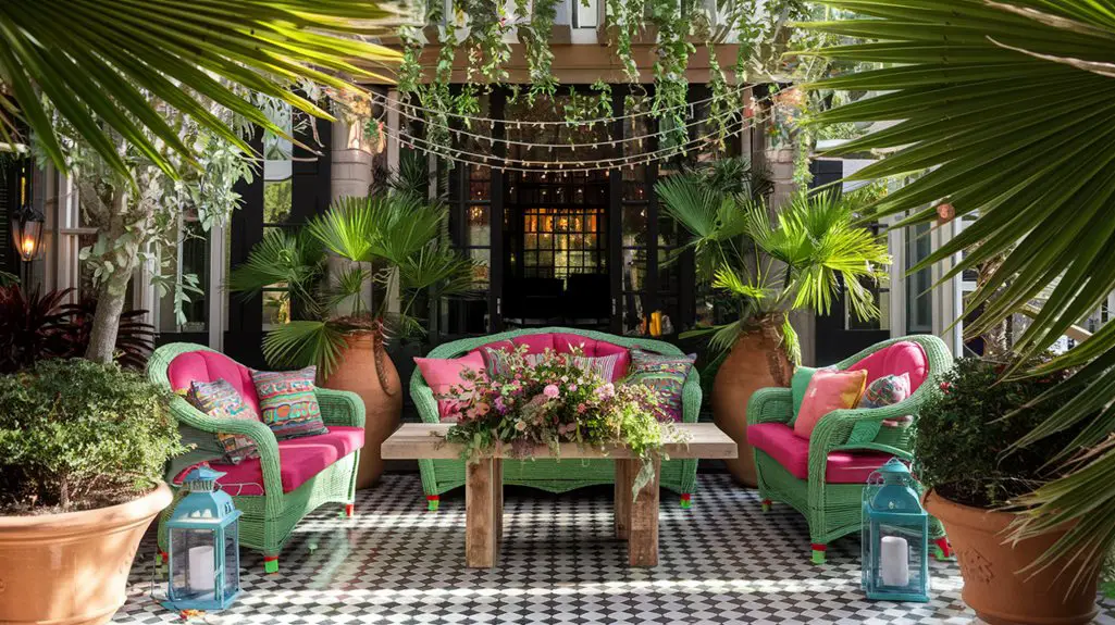 colorful outdoor decoration tips