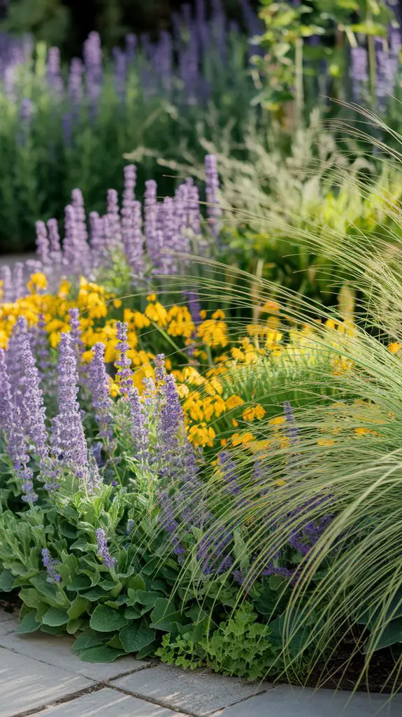 companion planting for borders