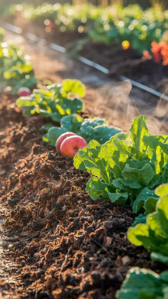 compost as mulch alternative