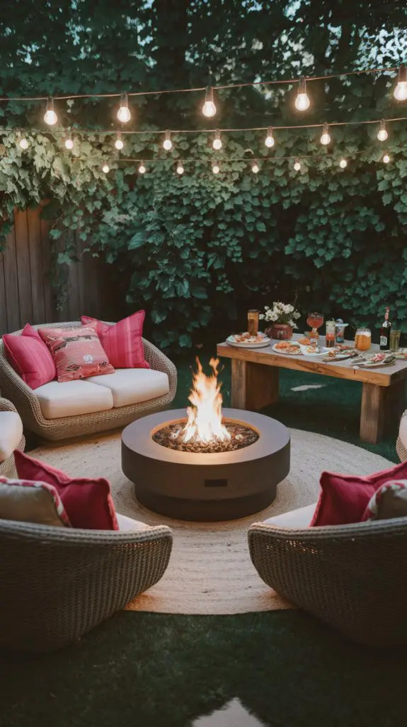 cozy outdoor gathering spots