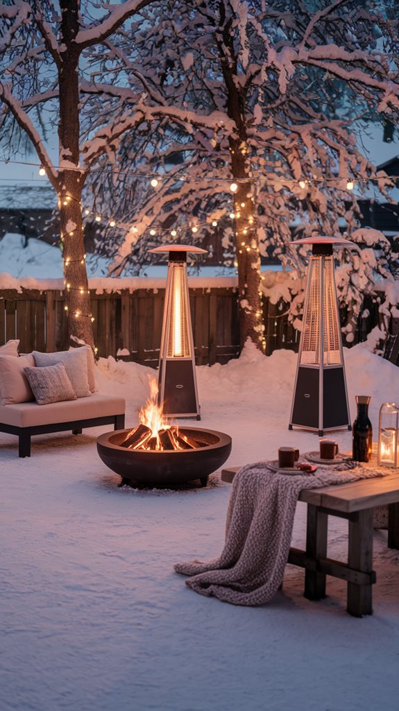 cozy winter heating zones