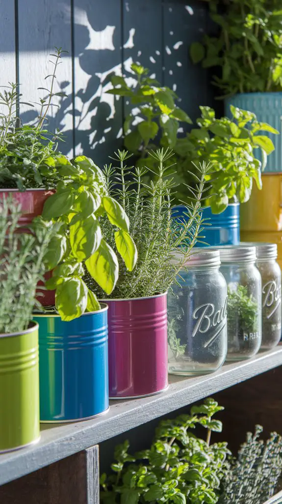 creative gardening with containers