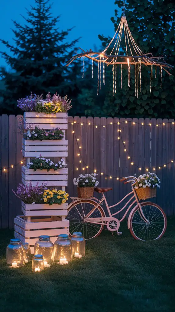 creative outdoor item displays