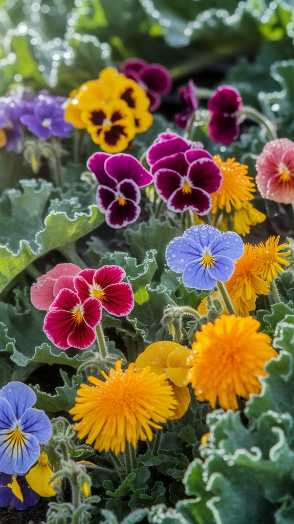 cultivating edible flower varieties