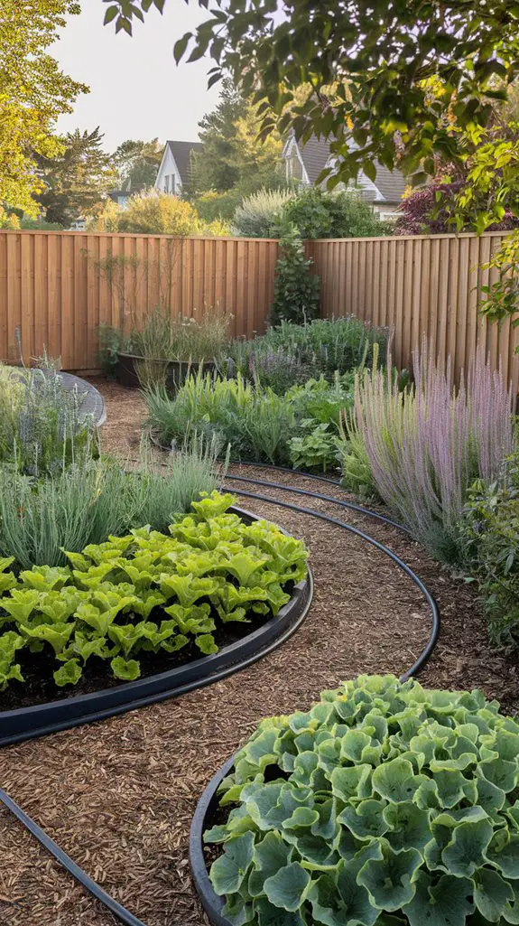 efficient garden water usage
