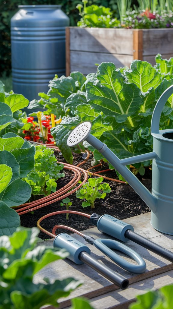 efficient irrigation for vegetables