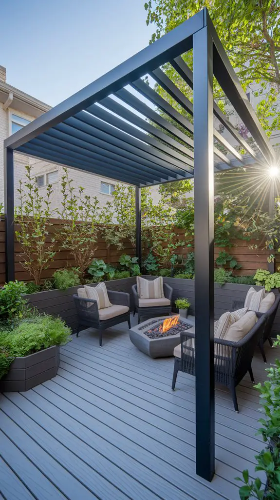 efficient layouts for small gardens