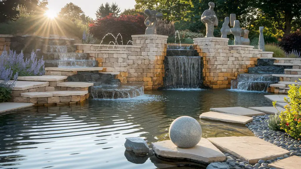 enhancing outdoor art creatively