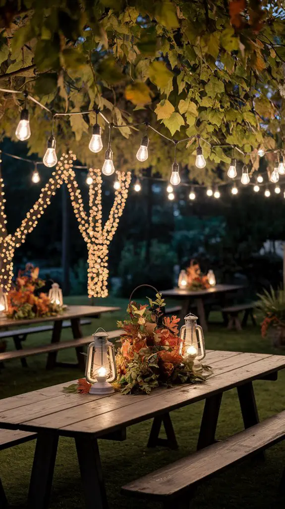 evening seasonal lighting ideas