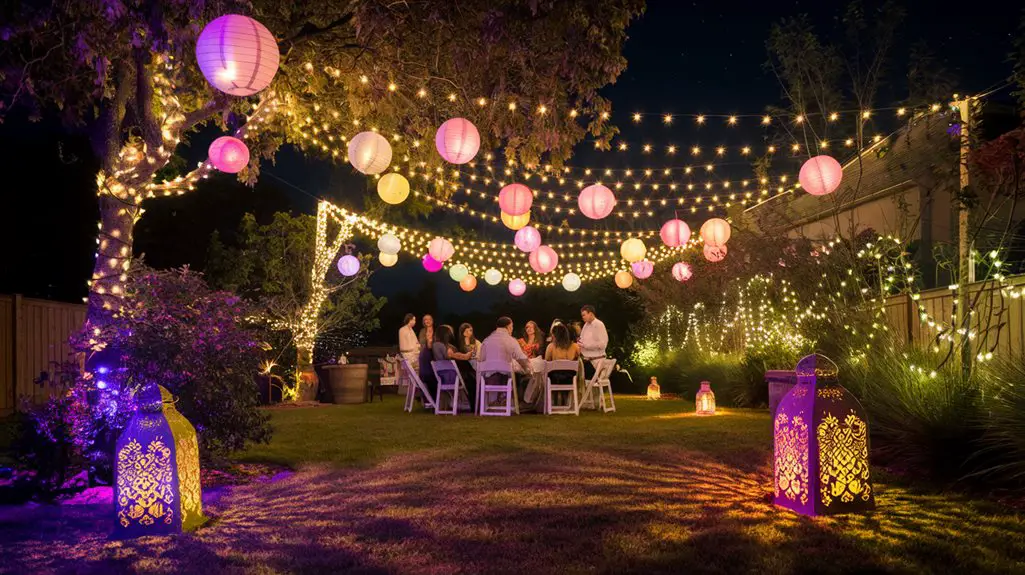 Vibrant Backyard Lighting Ideas for Festive Celebrations